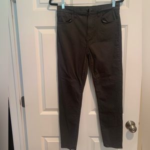 Black/Grey Highrise Skinny Jeans No Holes